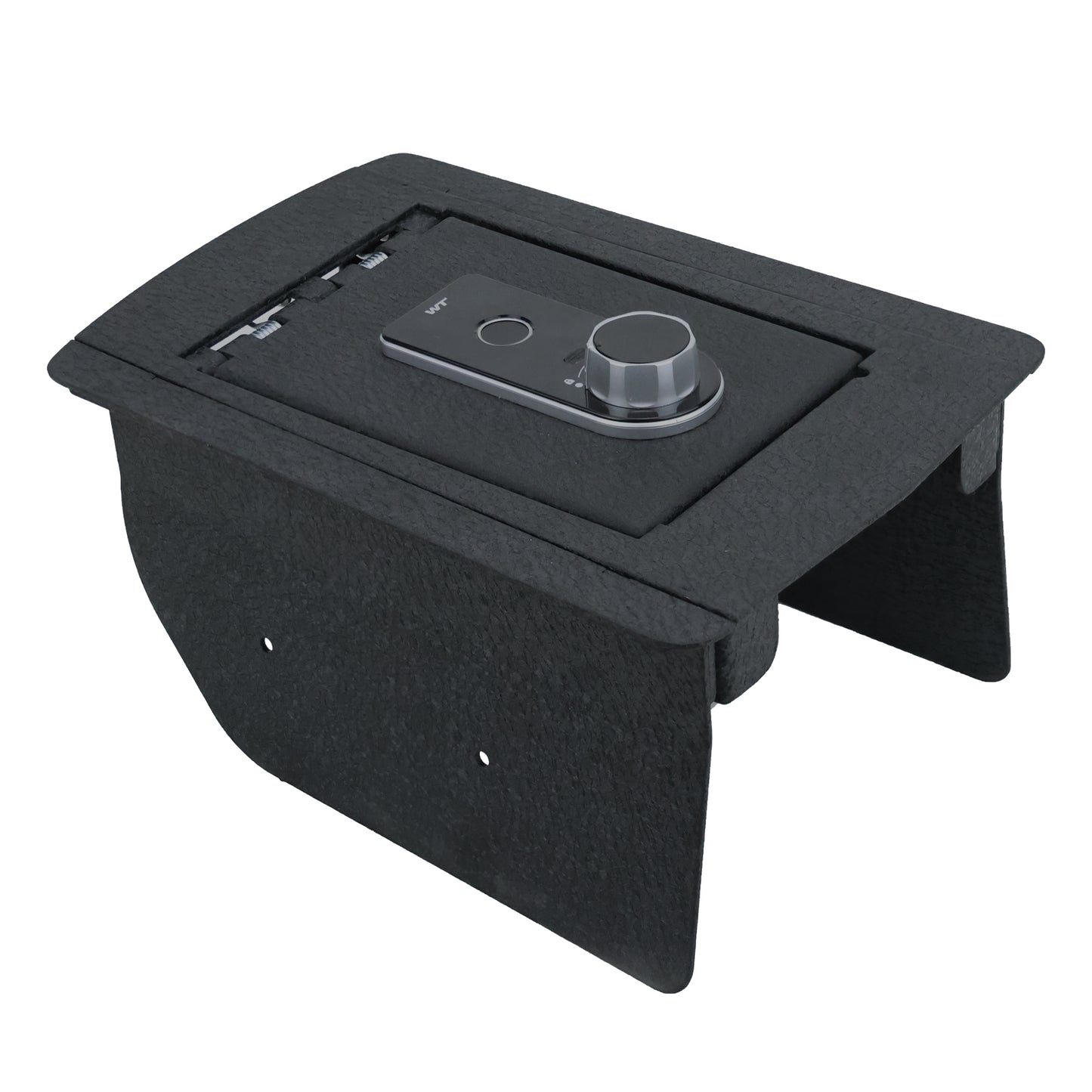 Center Console Safe Gun Safe for 2011-2022 Jeep Grand Cherokee and Dodge Durango, Fingerprint Lock with Key