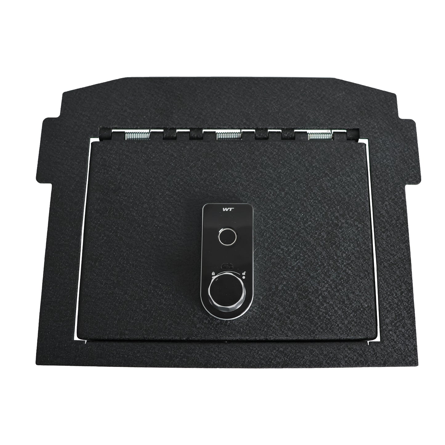 Center Console Safe Gun Safe for 2021-2024 RAM TRX, 2022-2025 RAM GT, 2025 Dodge Ram RHO ,Fingerprint Lock with Key