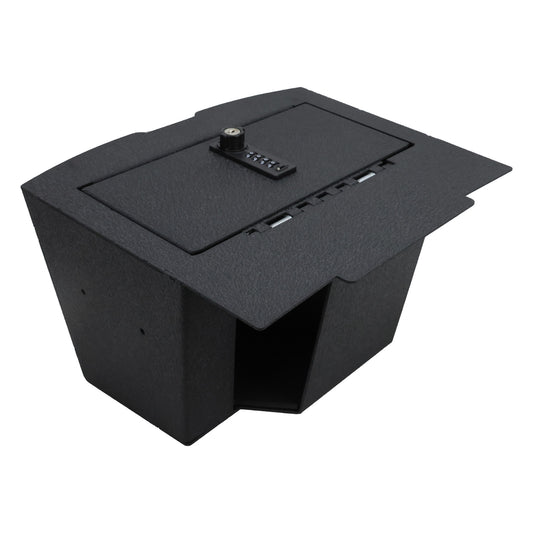 Caja fuerte para consola central para armas para Dodge Ram 1500 2500 3500 2009-2018 y Dodge Ram 1500 Classic 2019, cerradura de combinación de 4 dígitos con llave