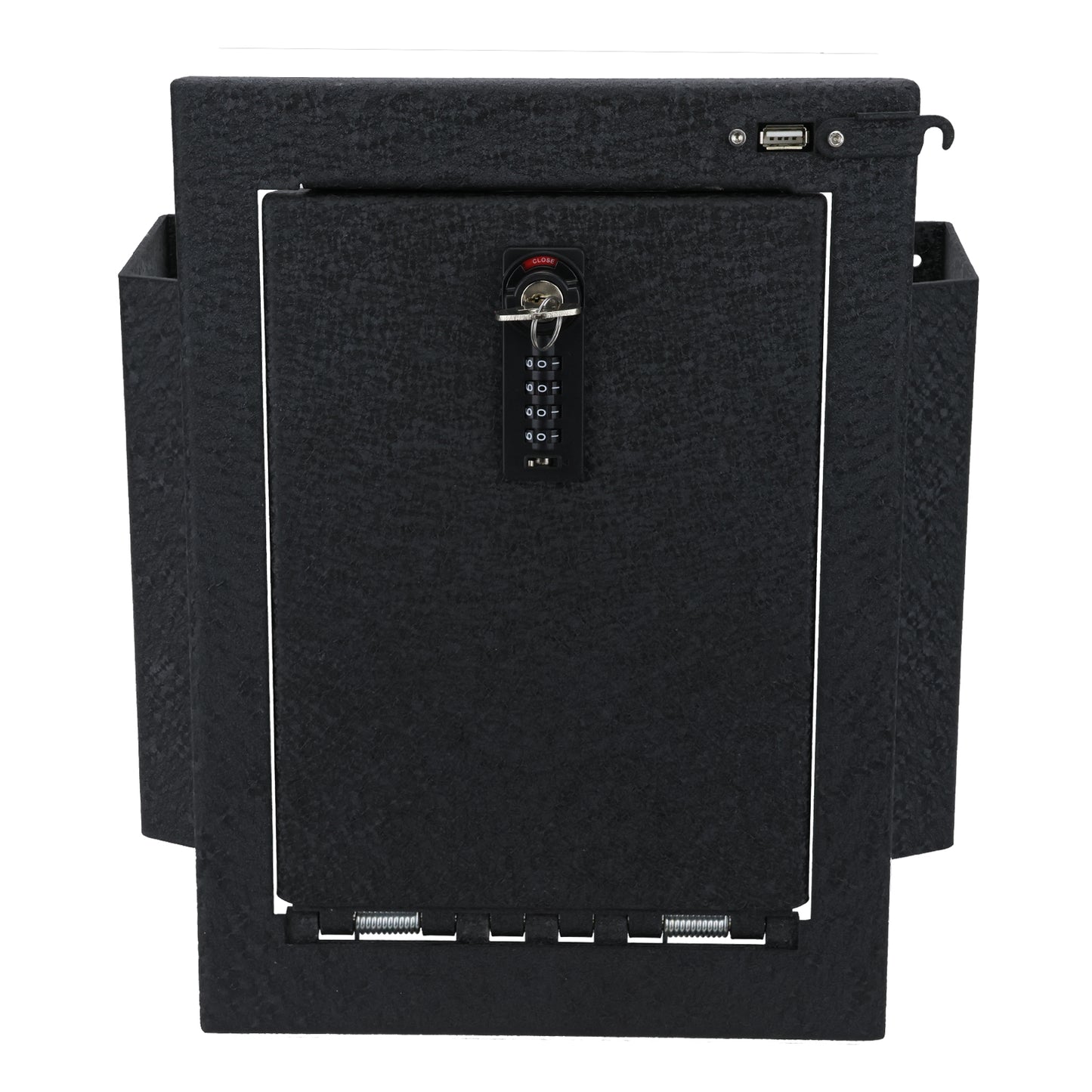 Caja fuerte para consola central para Ford F150, Raptor y Platinum 2012-2014, cerradura de combinación de 4 dígitos con llave