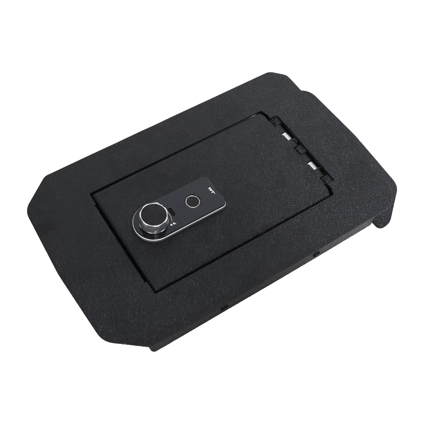 Center Console Gun Safe for 2014-2019 Toyota Highlander, Fingerprint Lock with Key