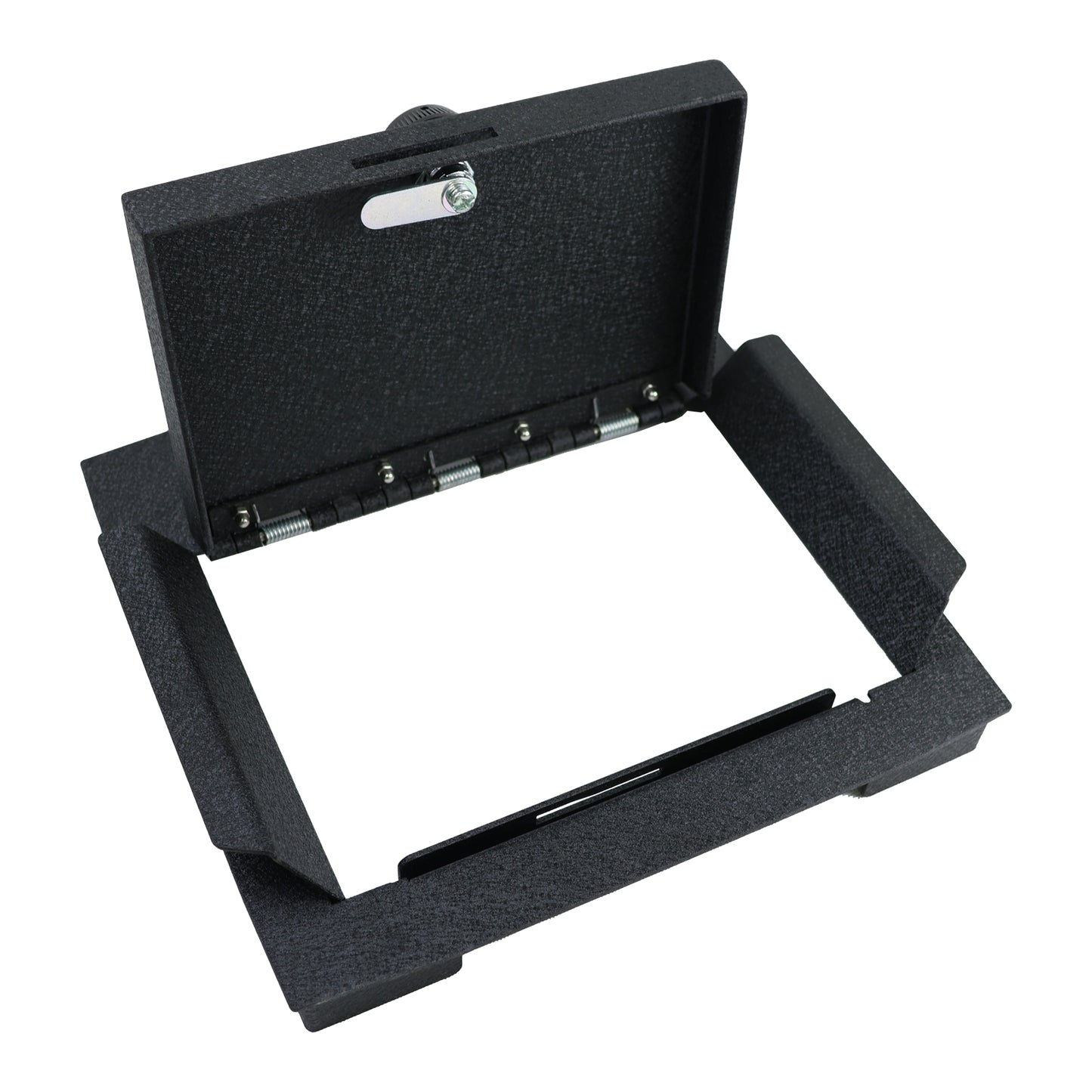 Center Console Gun Safe for 2023-2026 Ford F250/F350/F450 Super Duty, 4-Digit Combo Lock