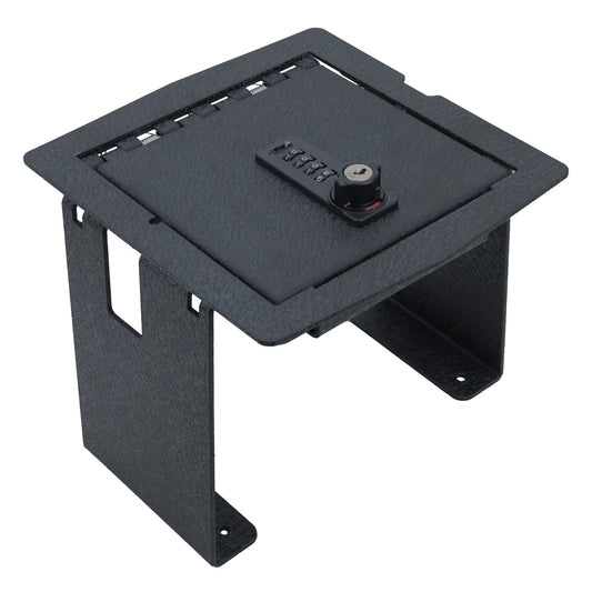 Center Console Safe Gun Safe for 2018-2022 Jeep Wrangler JL and Jeep Gladiator, 4-Digit Combination Lock with Key
