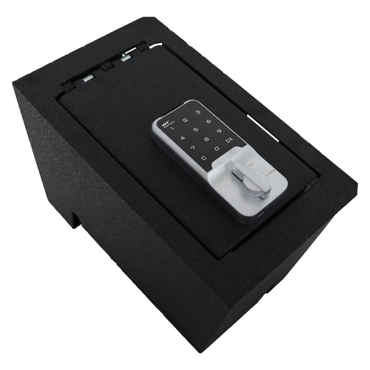 Center Console Safe Gun Safe for 2022-2026 Toyota Tundra and 2023-2026 Toyota Sequoia, Electronic Number Lock