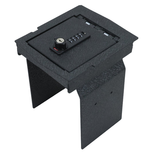 Center Console Safe Gun Safe for 2019-2022 Subaru Forester, 4-Digit Combination Lock with Key