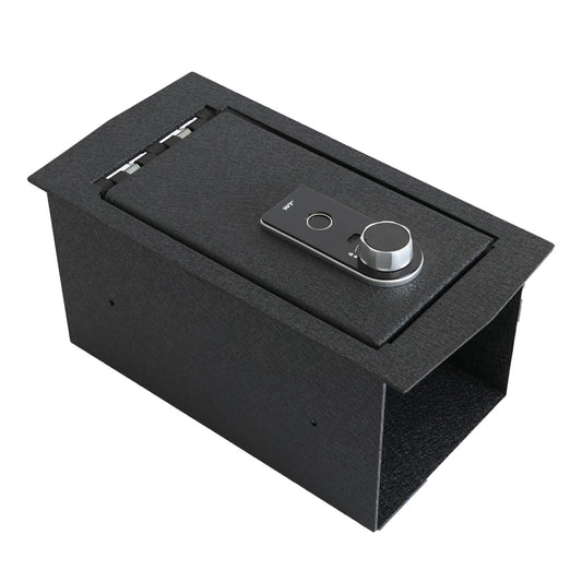 Center Console Safe Gun Safe for 2015-2019 Subaru Outback, Fingerprint Lock with Key
