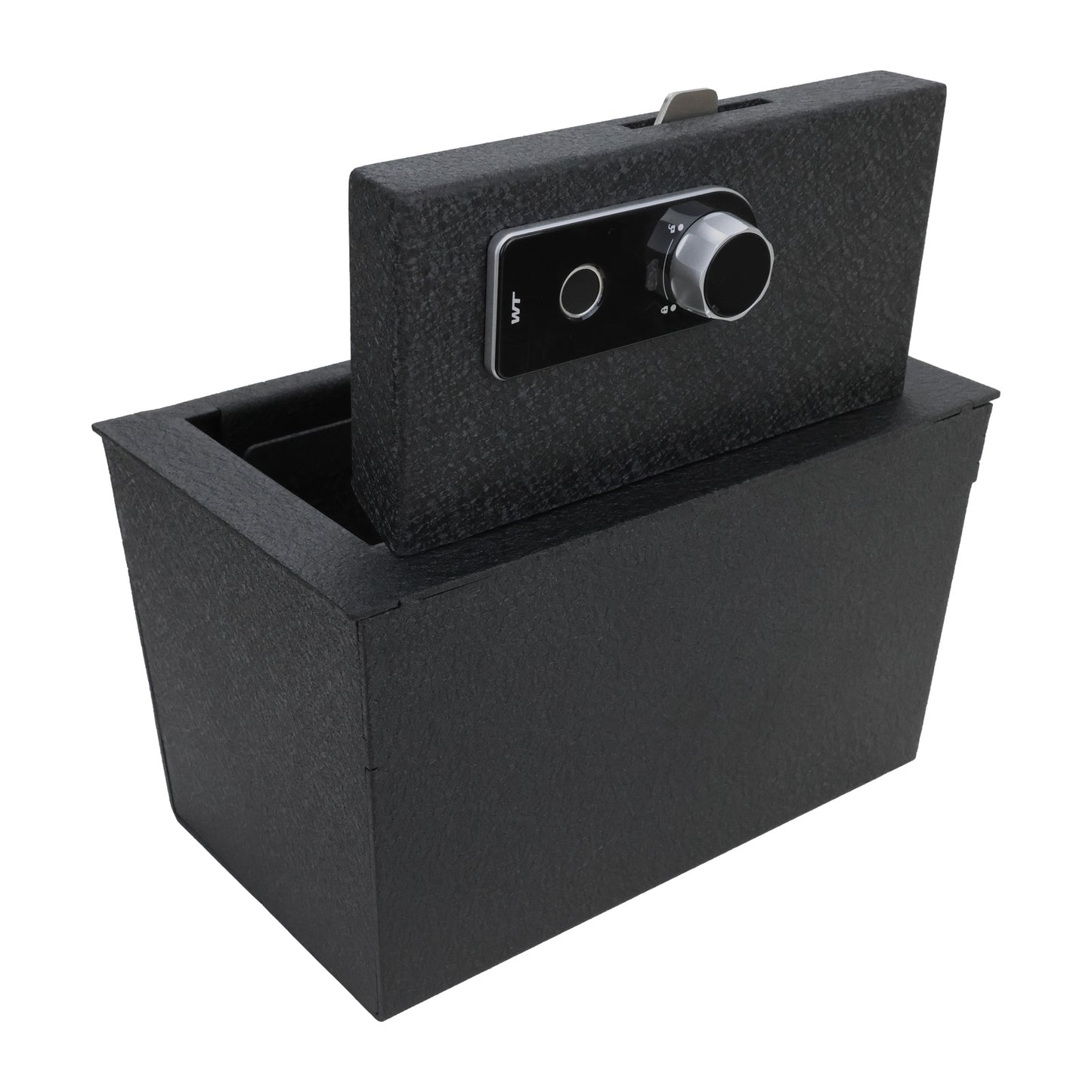 Caja fuerte para consola central para Lexus NX 200 300 2015-2020, cerradura de huellas dactilares con llave