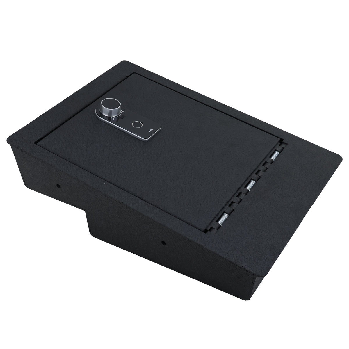 Console Safe | Chevrolet Silverado 1500 2014–18 | Chevrolet Silverado 2500/3500/Suburban 2015–19 | GMC Sierra 1500 2014–18 | GMC Sierra 2500/3500 2015–19 | Fingerprint + Key