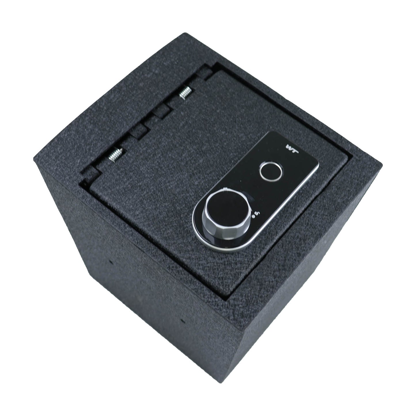 Center Console Gun Safe for 2017-2023 GMC Acadia, Fingerprint Lock with Key