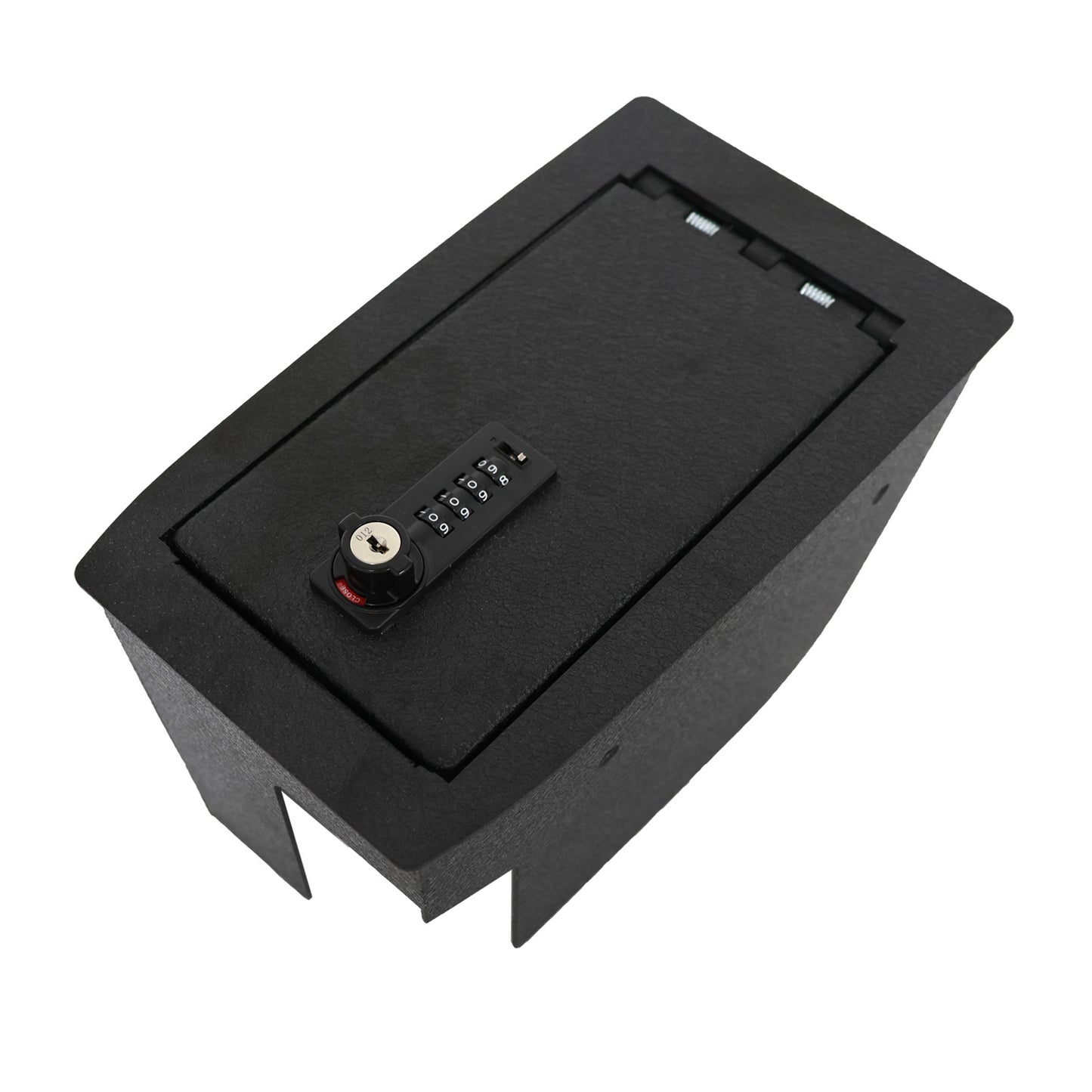 Center Console Gun Safe for 2020-2025 Ford Escape, 4-Digit Combination Lock with Key