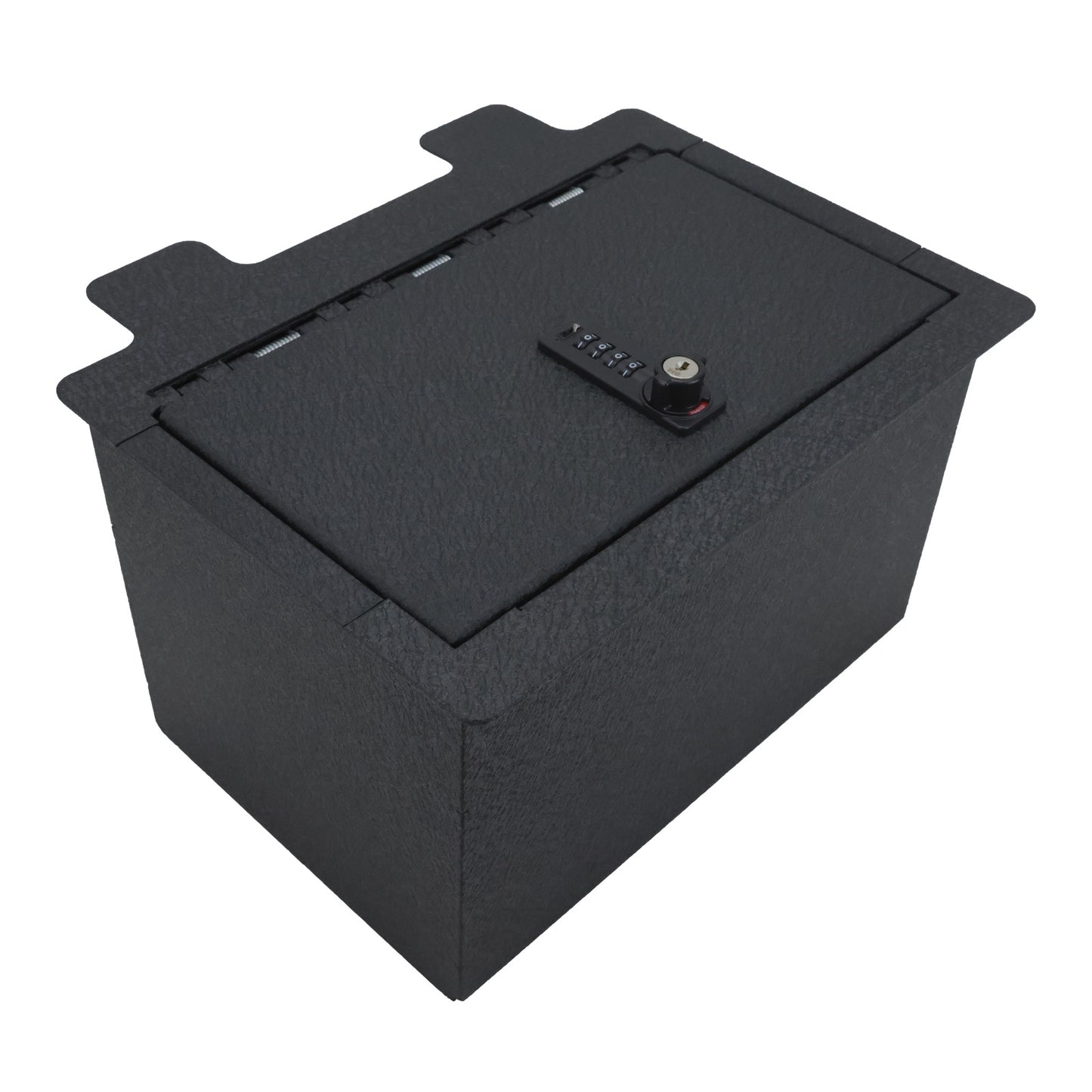 Caja fuerte para consola central para armas para Chevy Silverado 1500/GMC Sierra 1500 2019-2022, Chevy Silverado 2500/3500 2020-2022 y GMC Sierra 2500/3500, cerradura de combinación de 4 dígitos con llave