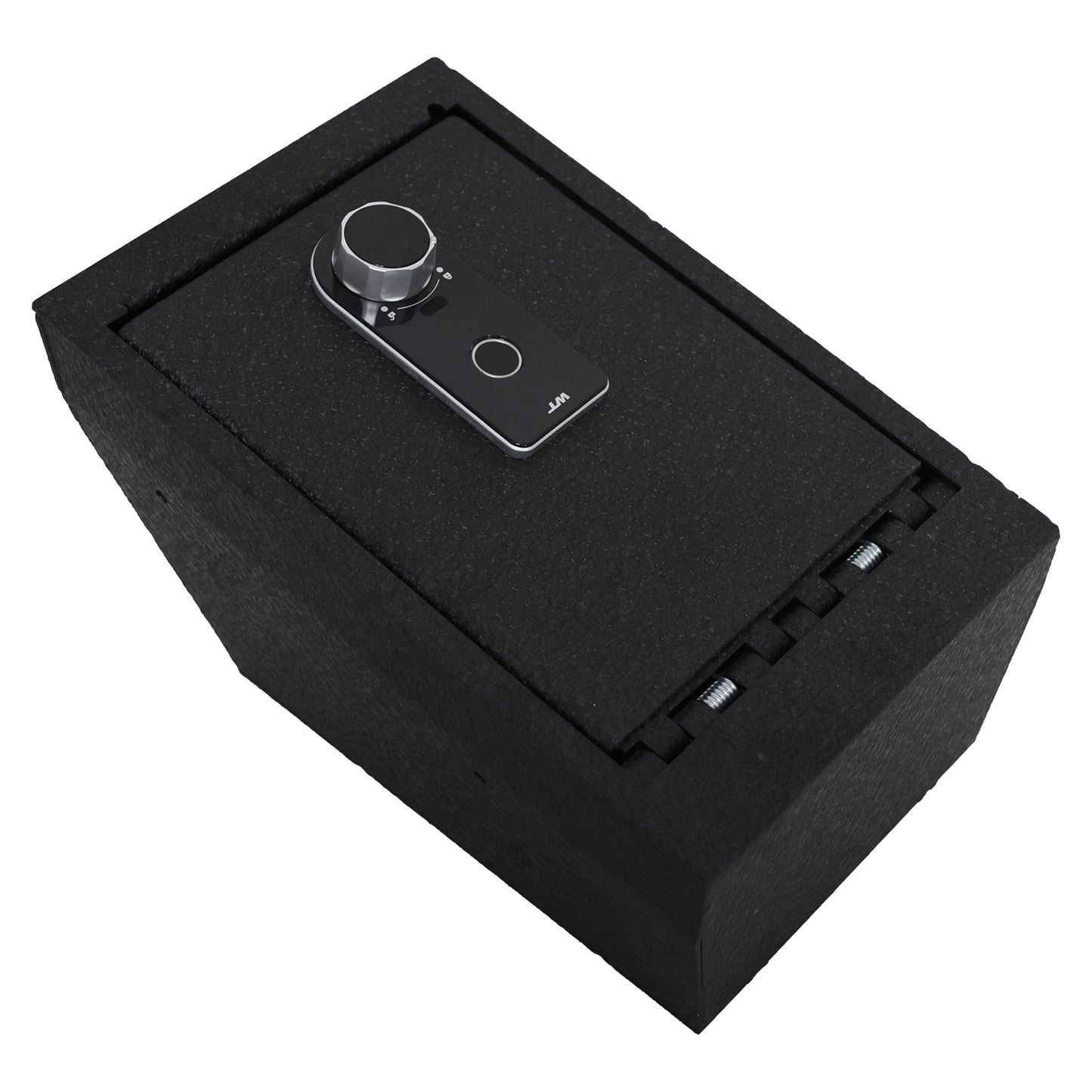 Center Console Safe Gun Safe for 2021-2025 Tesla Model X and Model S, Fingerprint Lock with Key