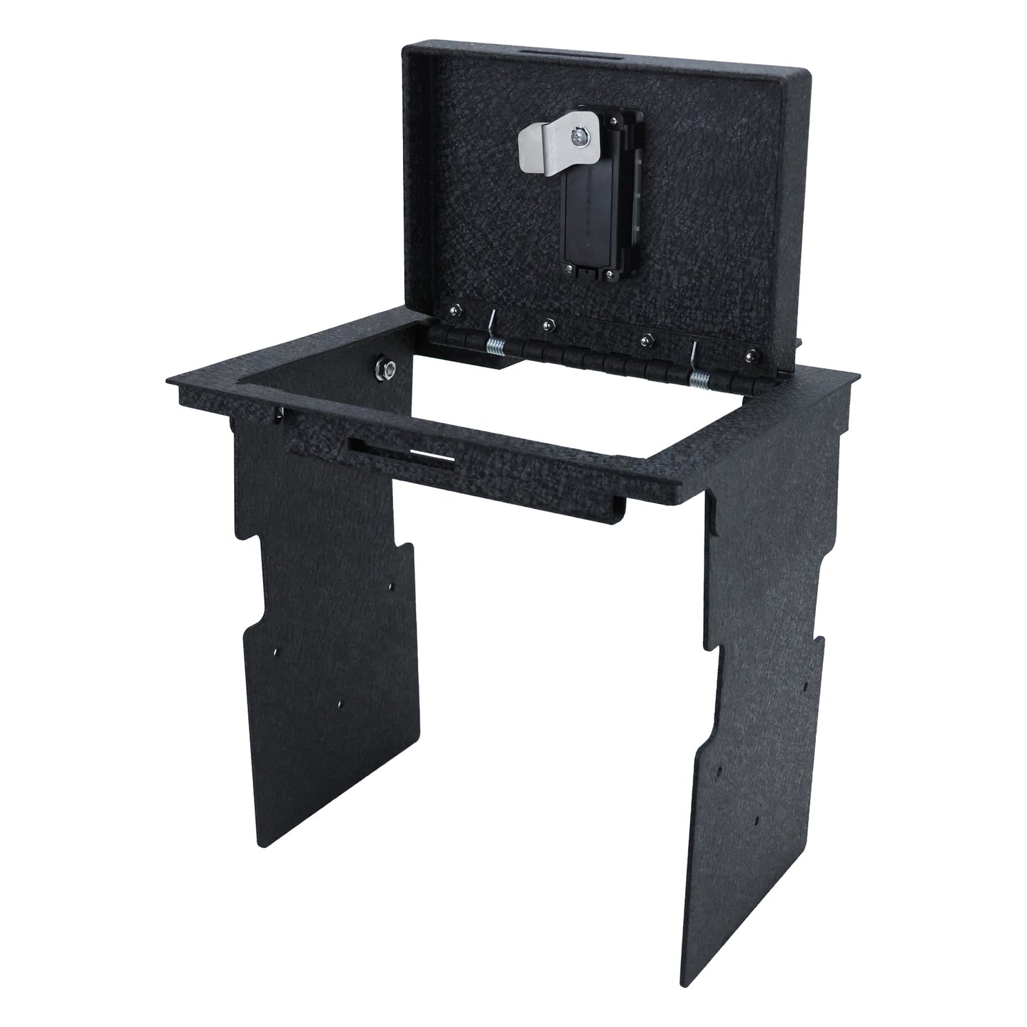 Caja fuerte para pistola de consola central delantera para Lincoln Navigator 2018-2023, cerradura de huella digital con llave