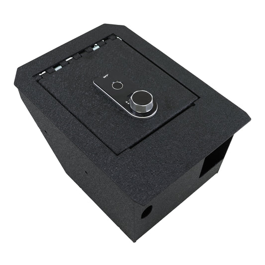 Center Console Safe Gun Safe for 2024-2025 Tesla Cybertruck, Fingerprint Lock with Key