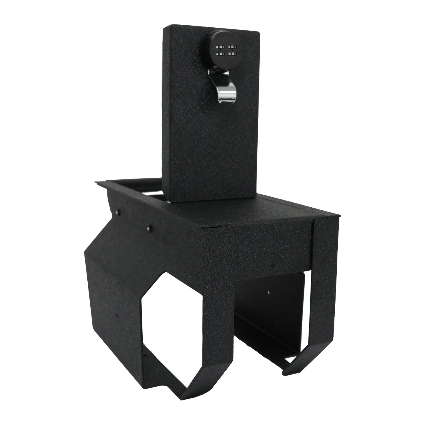 Center Console Gun Safe for 2020-2025 Toyota Highlander, 4-Digit Combo Lock