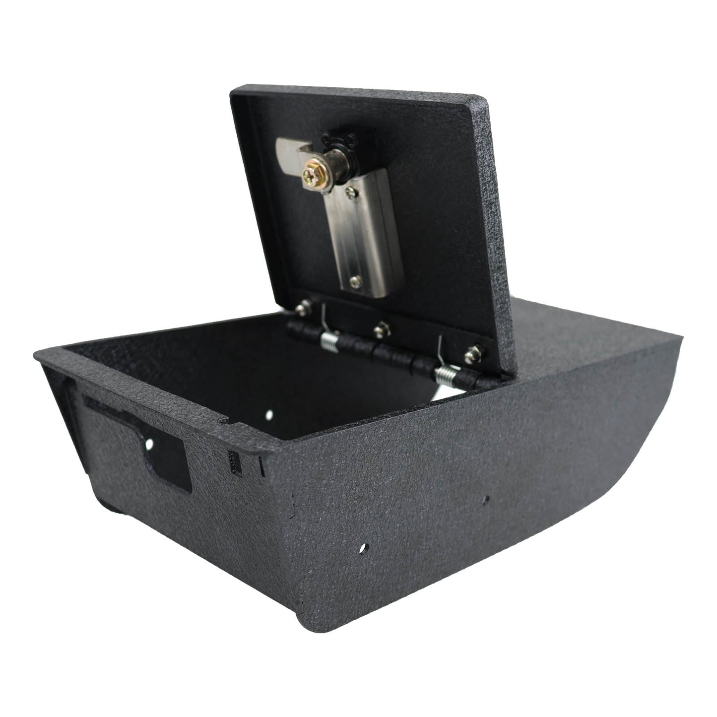 Center Console Gun Safe for 2024-2025 Tesla Model 3, 4-Digit Combination Lock with Key