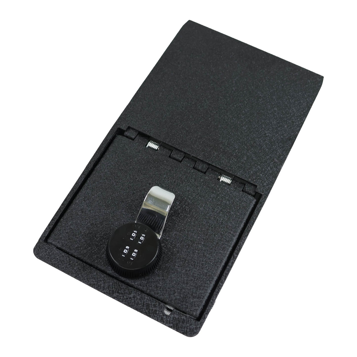Center Console Gun Safe for 2024-2025 Tesla Model 3, 2025 Tesla Model Y, 4-Digit Combo Lock
