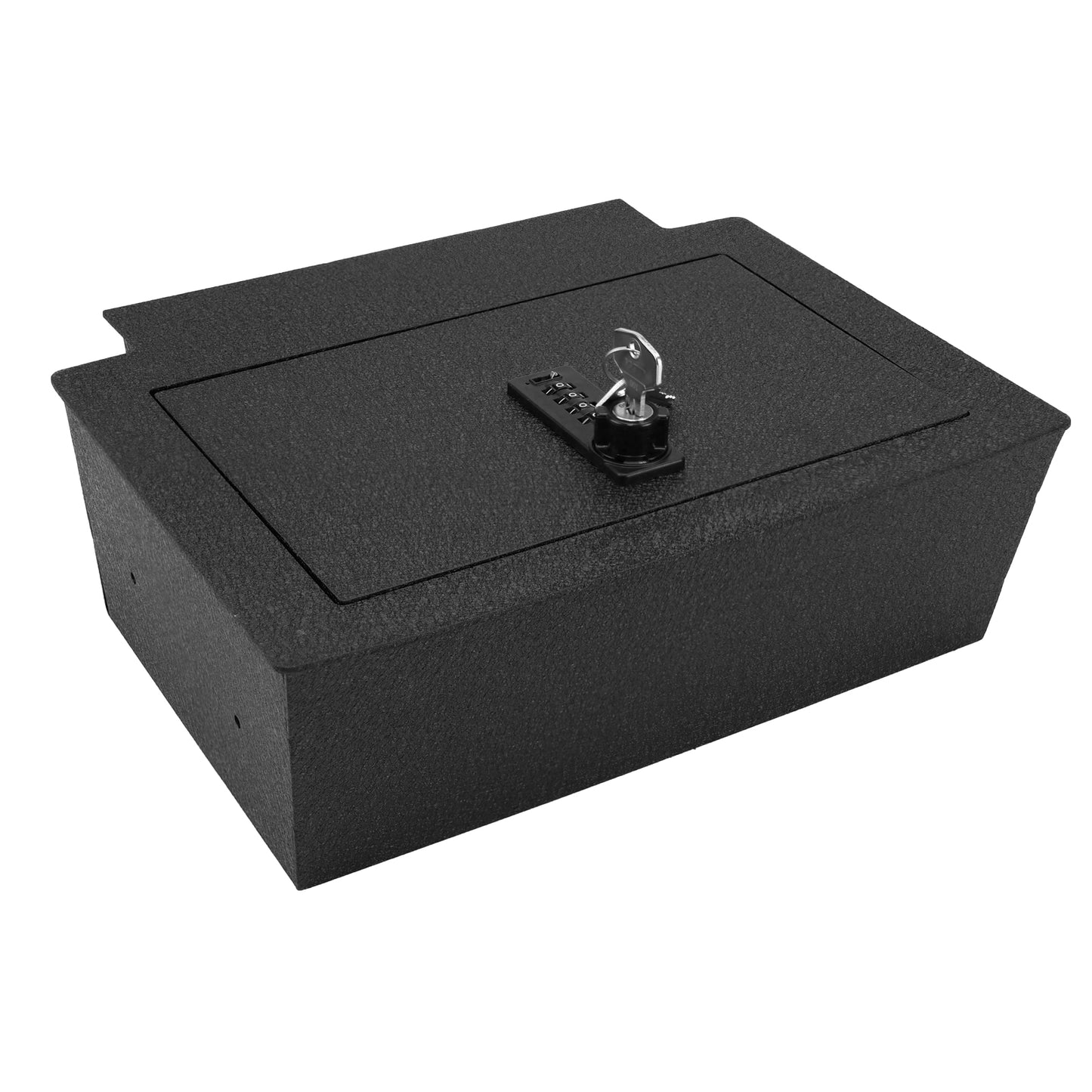 Pro Center Console Gun Safe for 2021-2025 Chevrolet Tahoe, 4-Digit Combination Lock with Key