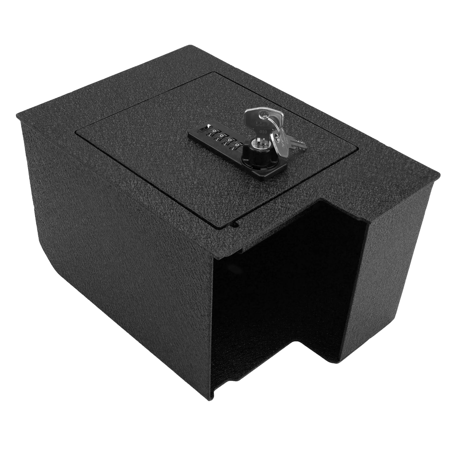 Center Console Gun Safe for 2003-2009 Toyota 4Runner, 4-Digit Combination Lock with Key