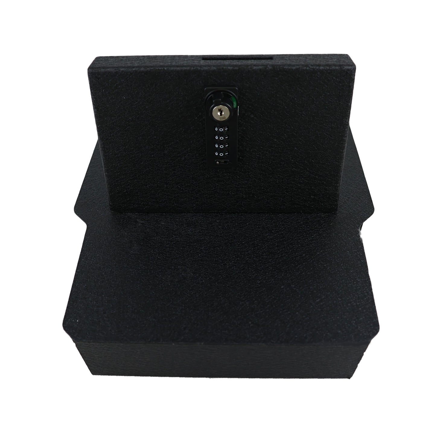 Underseat Console Gun Safe for 2020-2026 Dodge Ram 1500/2500/3500, 4-Digit Combination Lock with Key