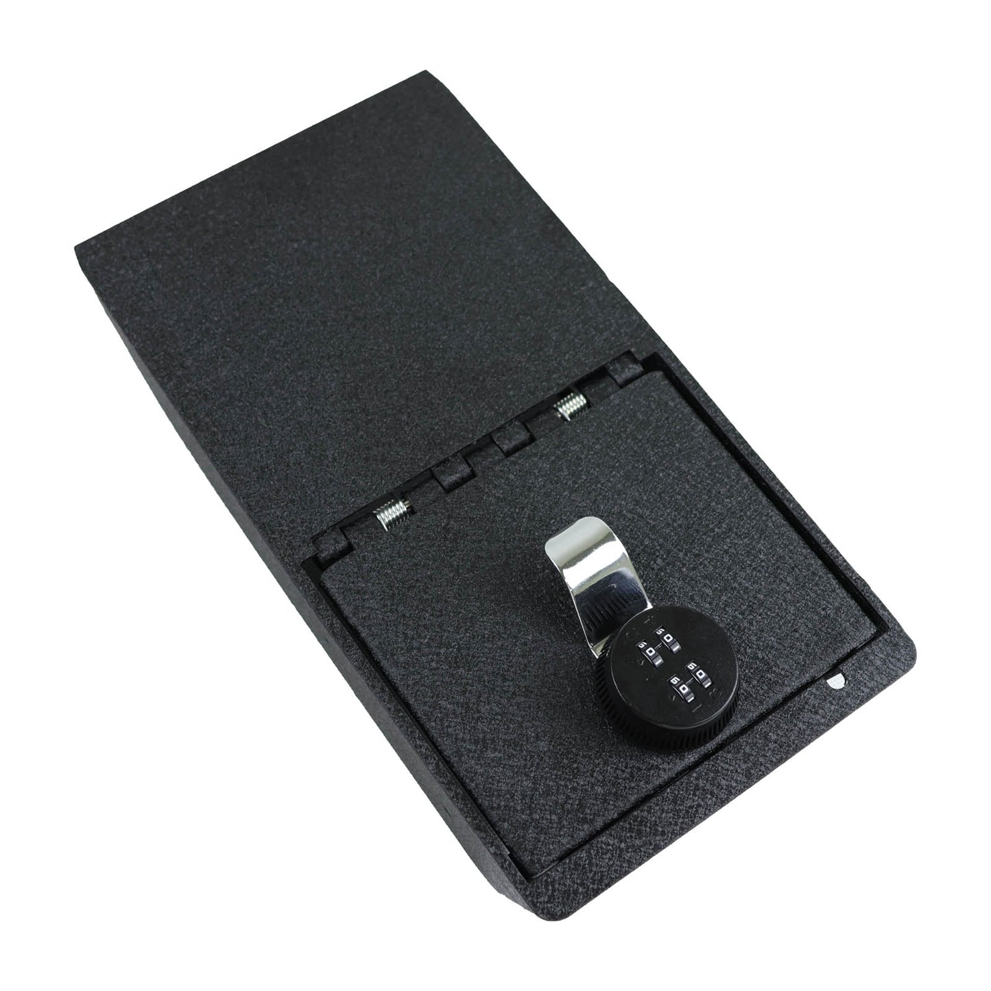 Center Console Gun Safe for 2024-2025 Tesla Model 3, 2025 Tesla Model Y, 4-Digit Combo Lock