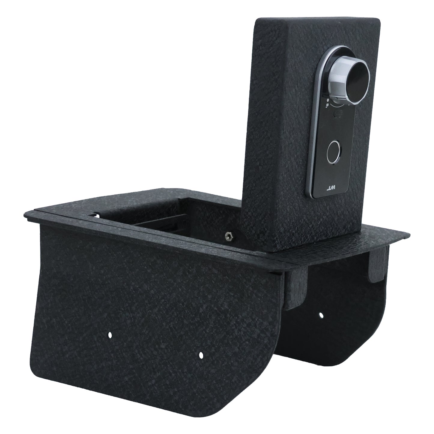 Center Console Safe Gun Safe for 2011-2022 Jeep Grand Cherokee and Dodge Durango, Fingerprint Lock with Key