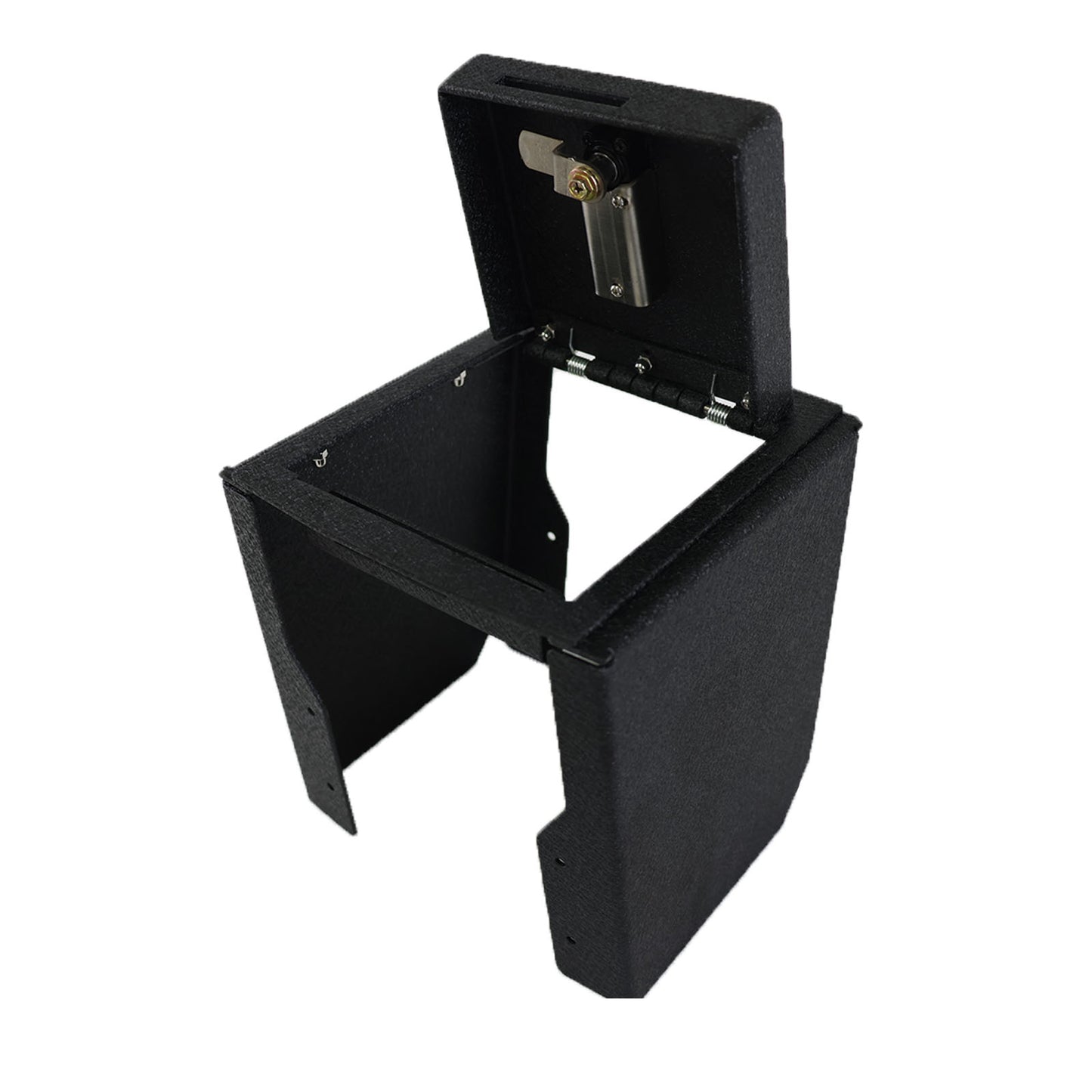 Center Console Gun Safe for 2022-2025 Ford Maverick, 4-Digit Combination Lock with Key