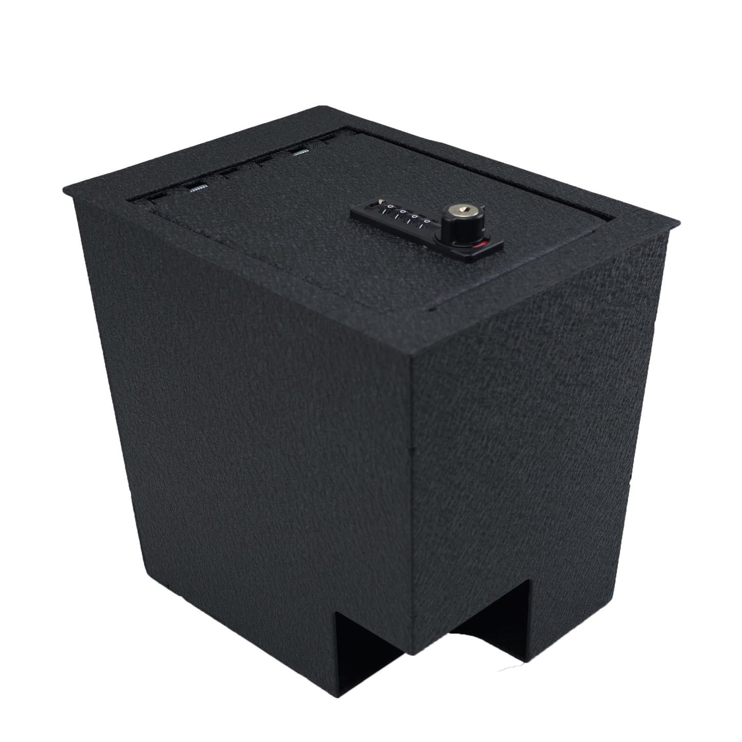 Center Console Gun Safe for 2020-2025 Hyundai Palisade, 4-Digit Combination Lock with Key