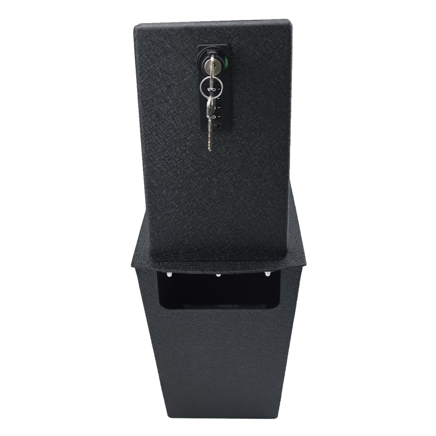 Center Console Gun Safe for 2019-2025 Subaru Ascent, 4-Digit Combination Lock with Key