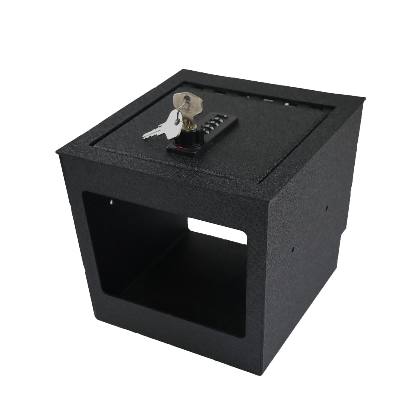 Center Console Gun Safe for 2024-2025 Lexus GX550, 4-Digit Combination Lock with Key