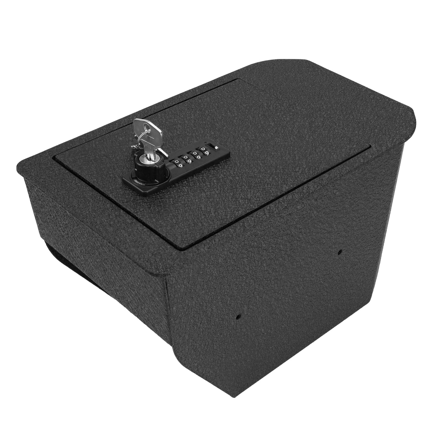 Pro Center Console Gun Safe for 2024-2025 Toyota Land Cruiser, 4-Digit Combination Lock with Key