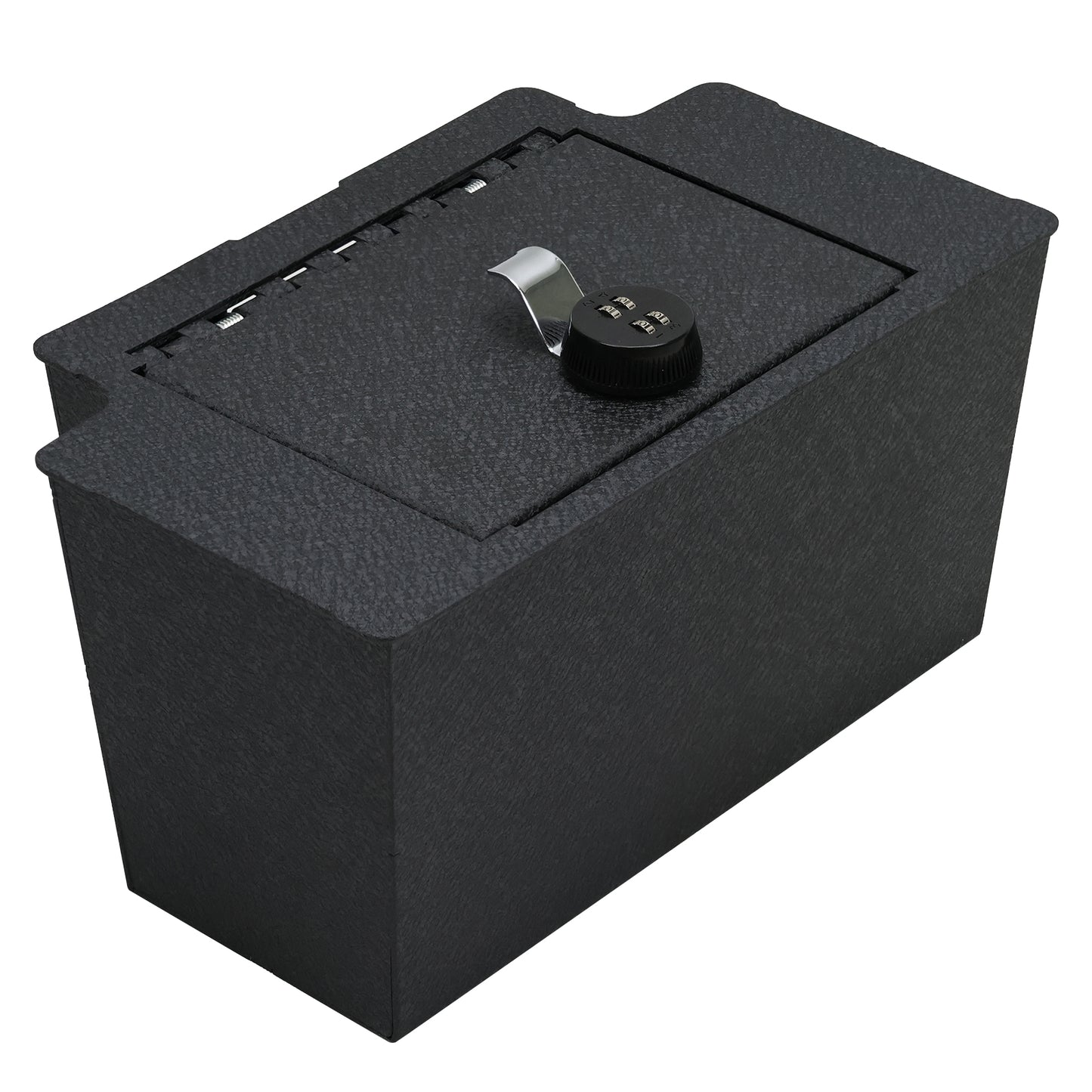 Caja fuerte para consola central para armas para Chevy Silverado 1500,2500HD,3500HD 2023-2024 GMC Sierra 1500 y 2024 GMC 2500, cerradura de combinación de 4 dígitos