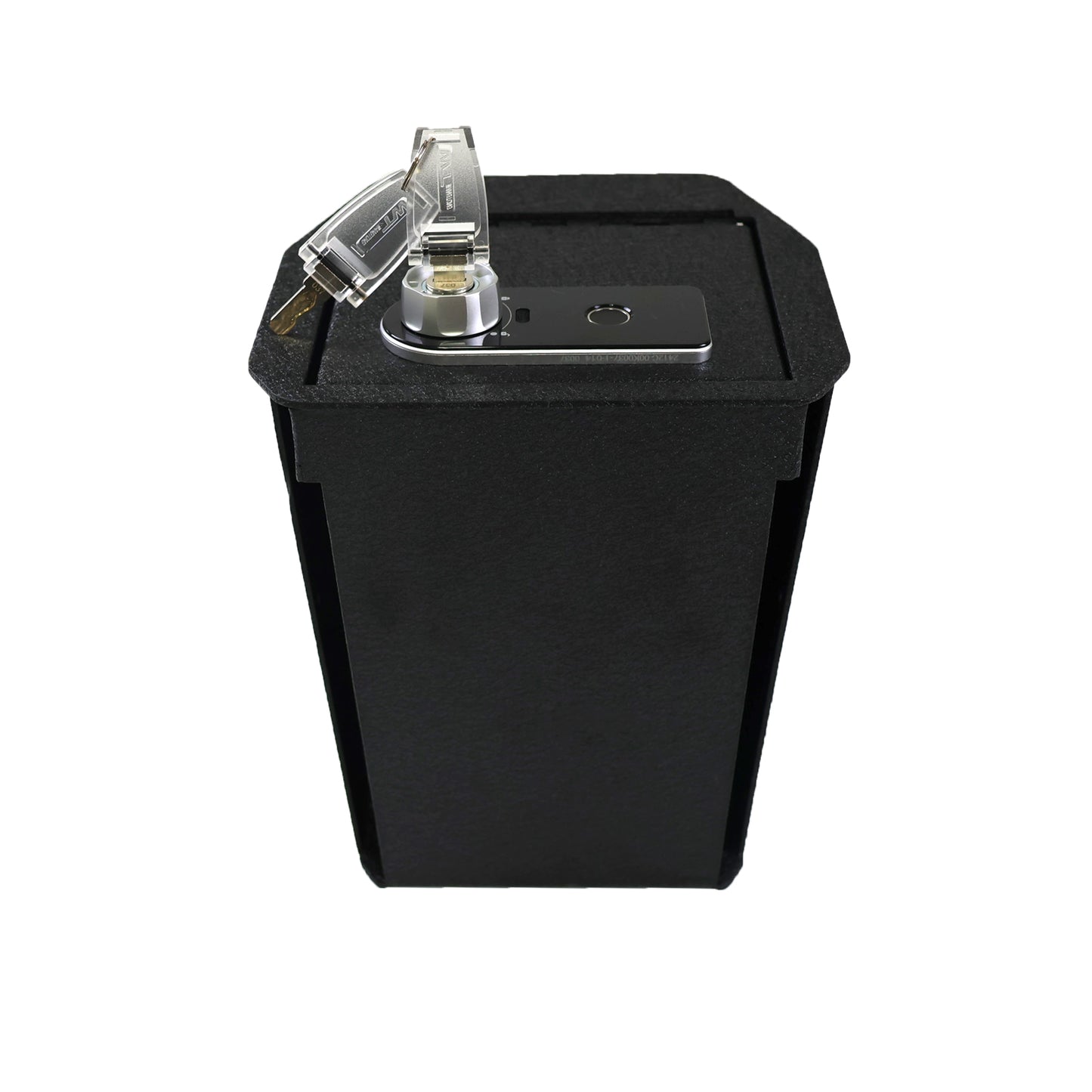 Center Console Gun Safe for 2019-2025 Land Rover Defender, Fingerprint Lock with Key