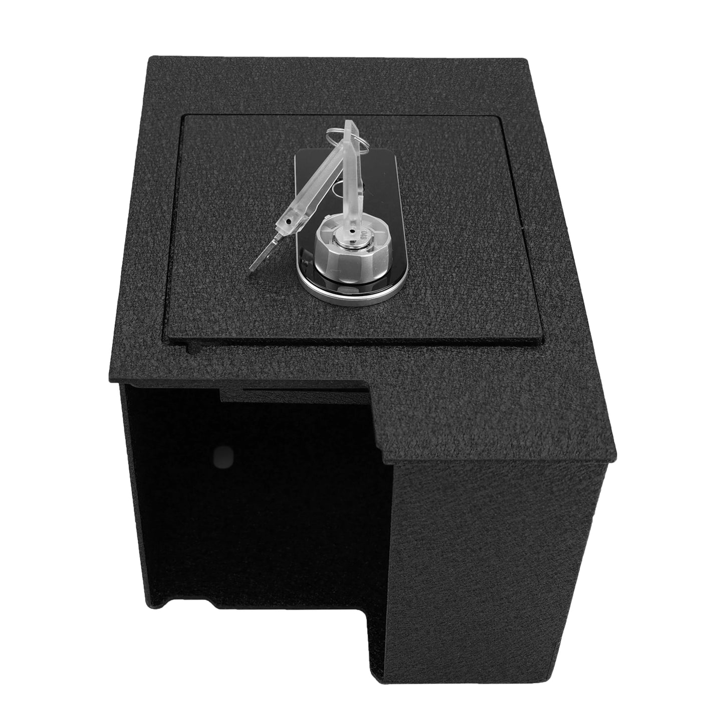 Center Console Gun Safe for 2003-2009 Toyota 4Runner, Fingerprint Lock with Key