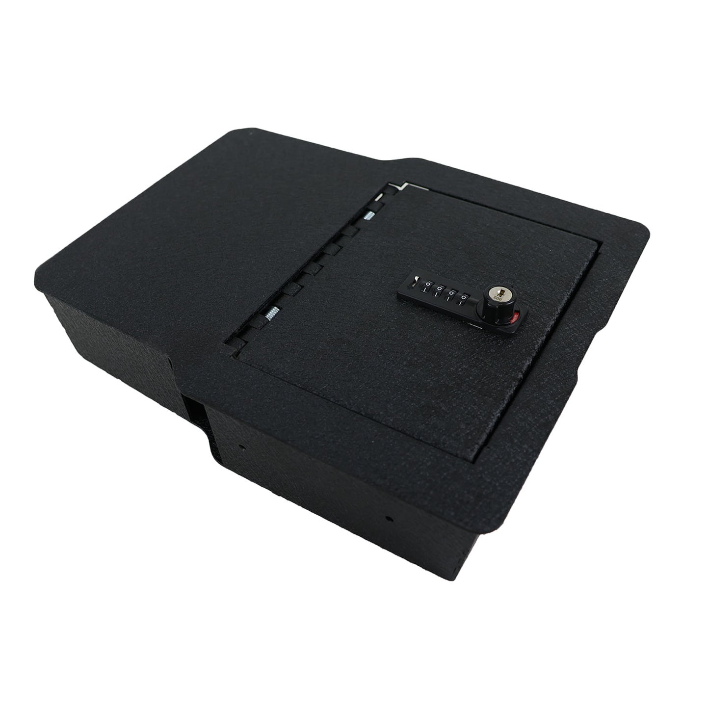 Underseat Console Gun Safe for 2020-2026 Dodge Ram 1500/2500/3500, 4-Digit Combination Lock with Key