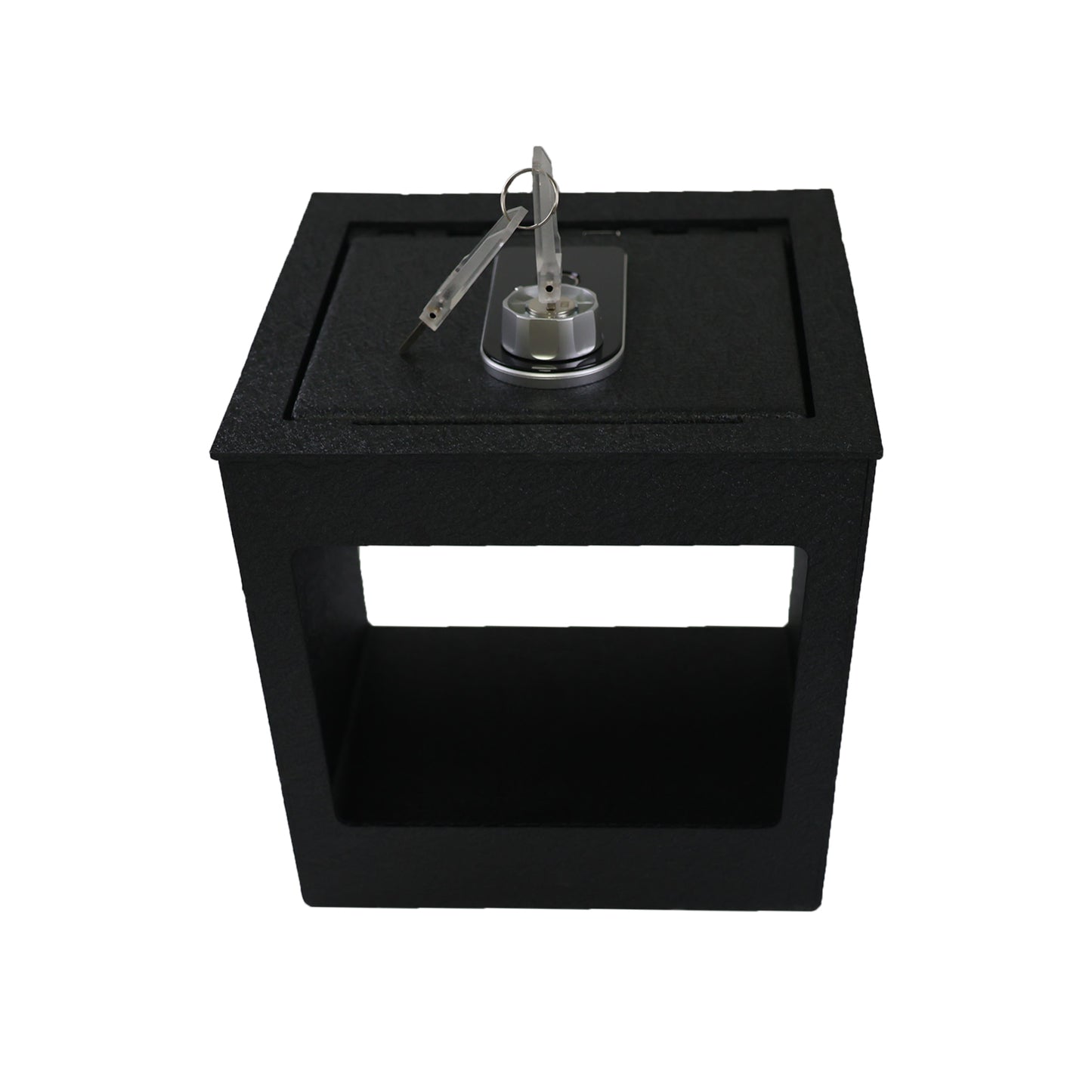 Center Console Gun Safe for 2024-2025 Lexus GX550, Fingerprint Lock with Key