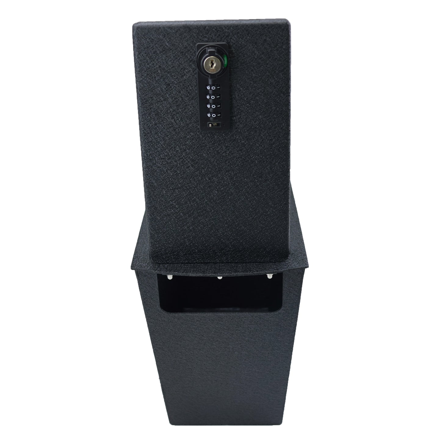 Center Console Gun Safe for 2019-2025 Subaru Ascent, 4-Digit Combination Lock with Key