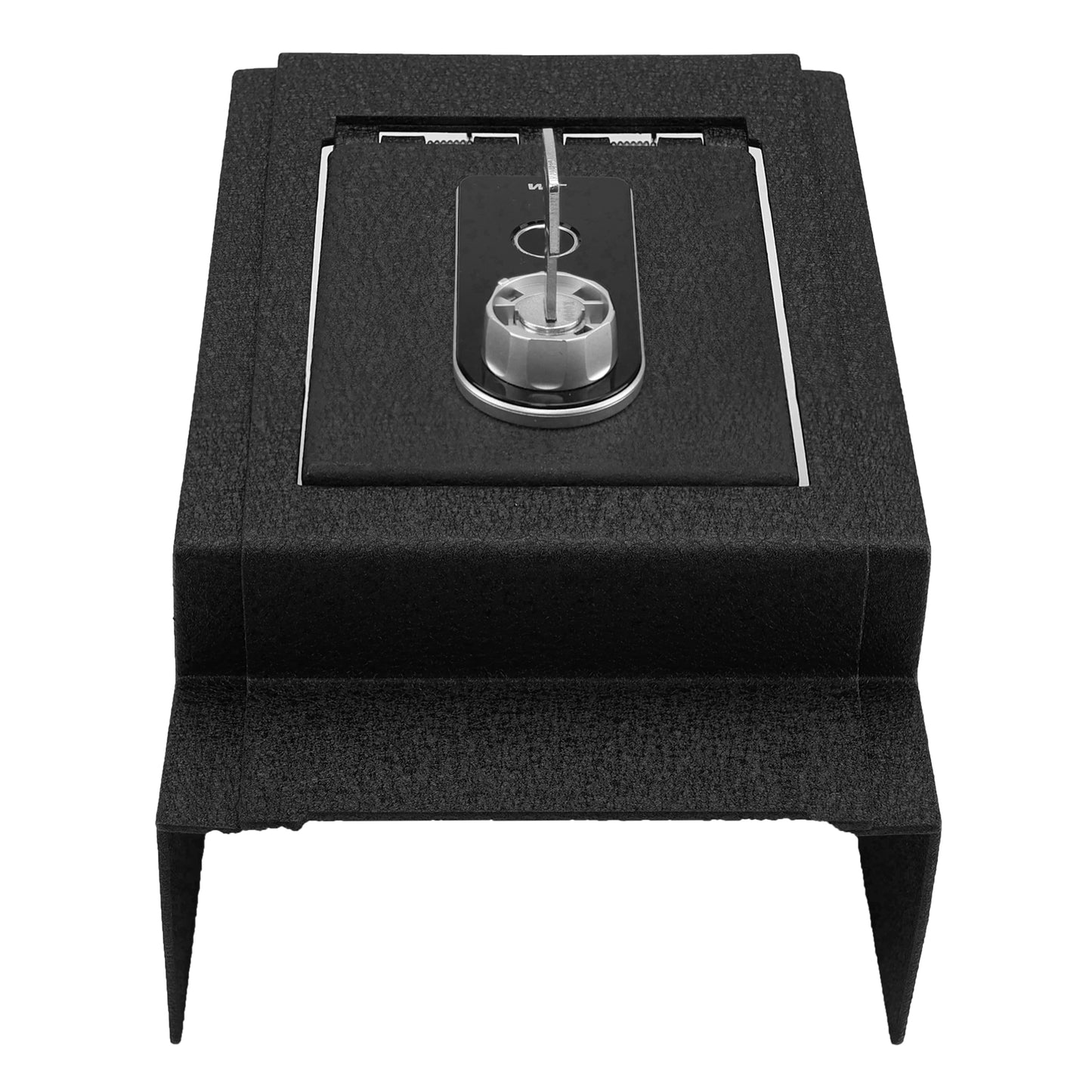 Center Console Gun Safe for 2019-2024 Benz G550, Fingerprint Lock with Key