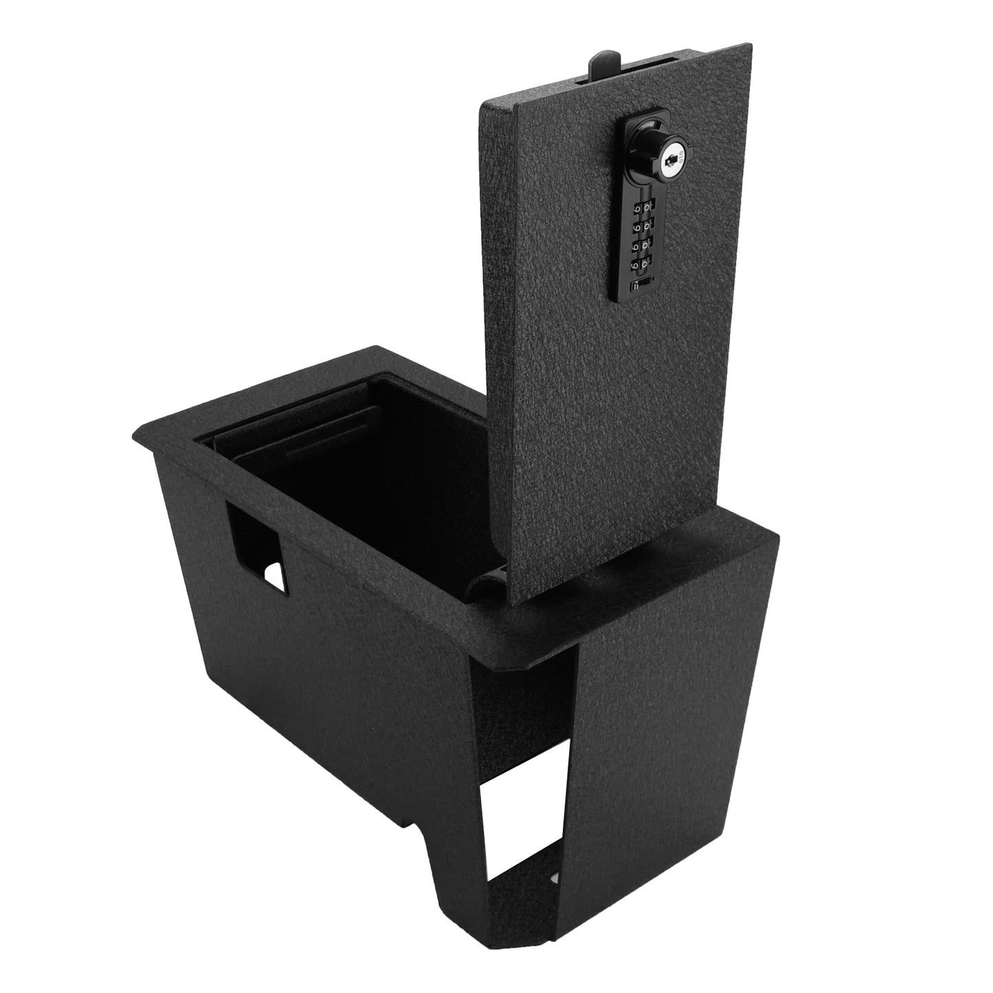 Pro Center Console Gun Safe for 2022-2026 Toyota Tundra and 2023-2026 Toyota Sequoia, 4-Digit Combination Lock with Key