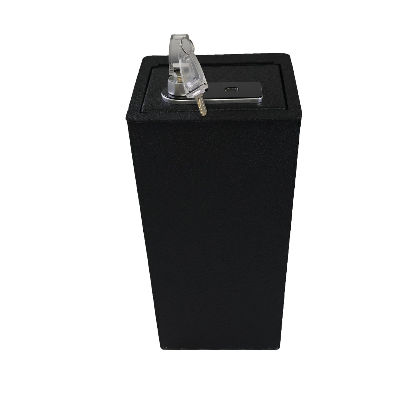 Center Console Gun Safe for 2022-2025 Range Rover, Fingerprint Lock with Key