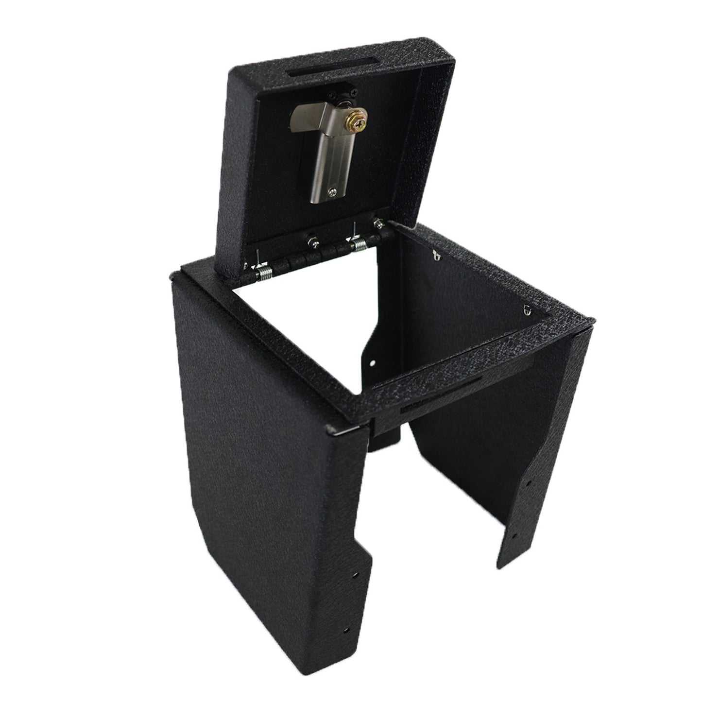 Center Console Gun Safe for 2022-2025 Ford Maverick, 4-Digit Combination Lock with Key