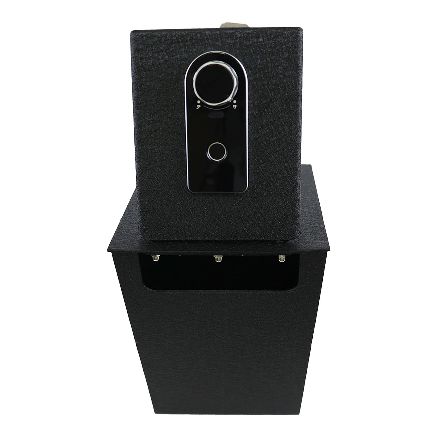 Center Console Gun Safe for 2022-2024 Hyundai Tucson Not Limted, Fingerprint Lock with Key