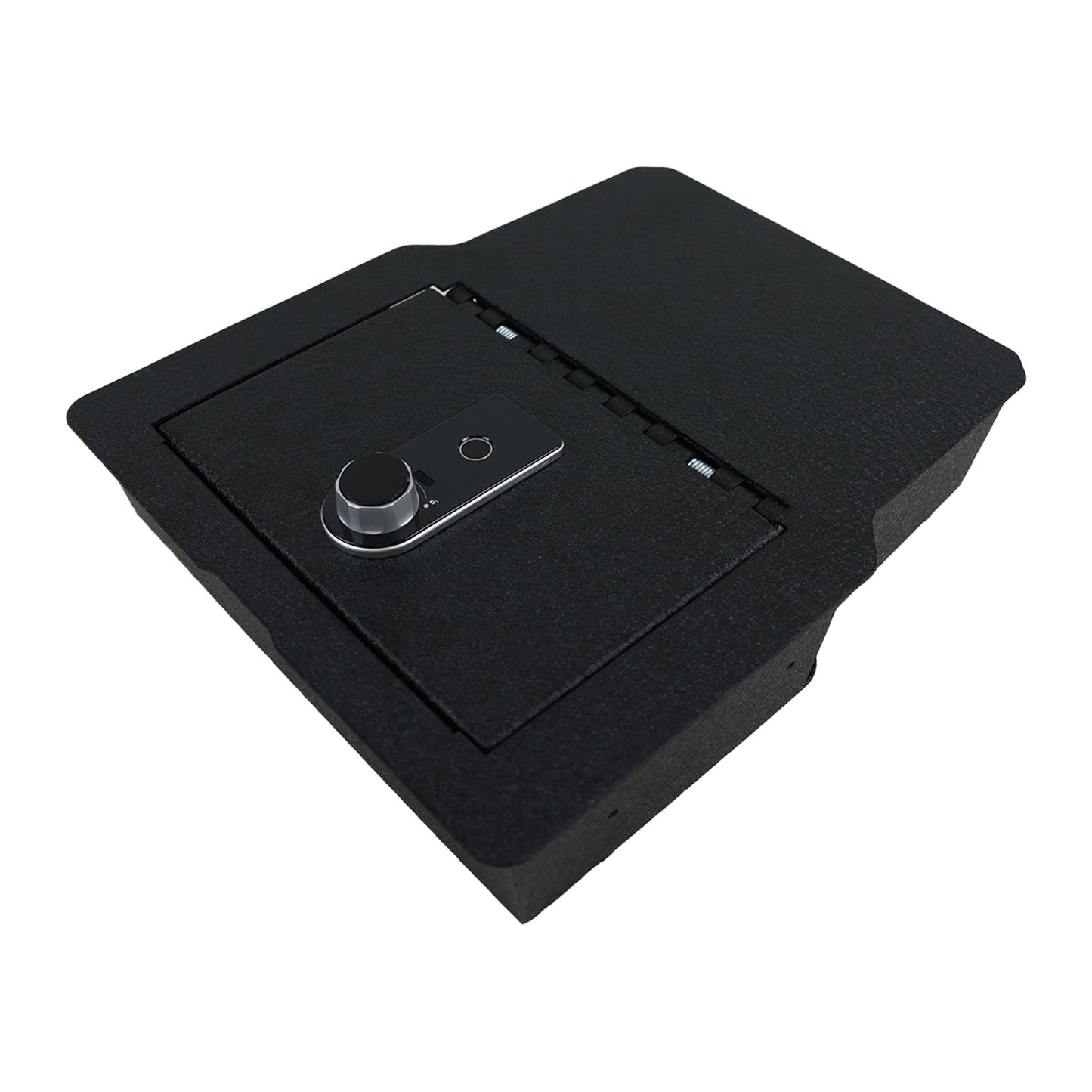 Underseat Console Gun Safe for 2020-2026 Dodge Ram 1500/2500/3500, Fingerprint Lock with Key