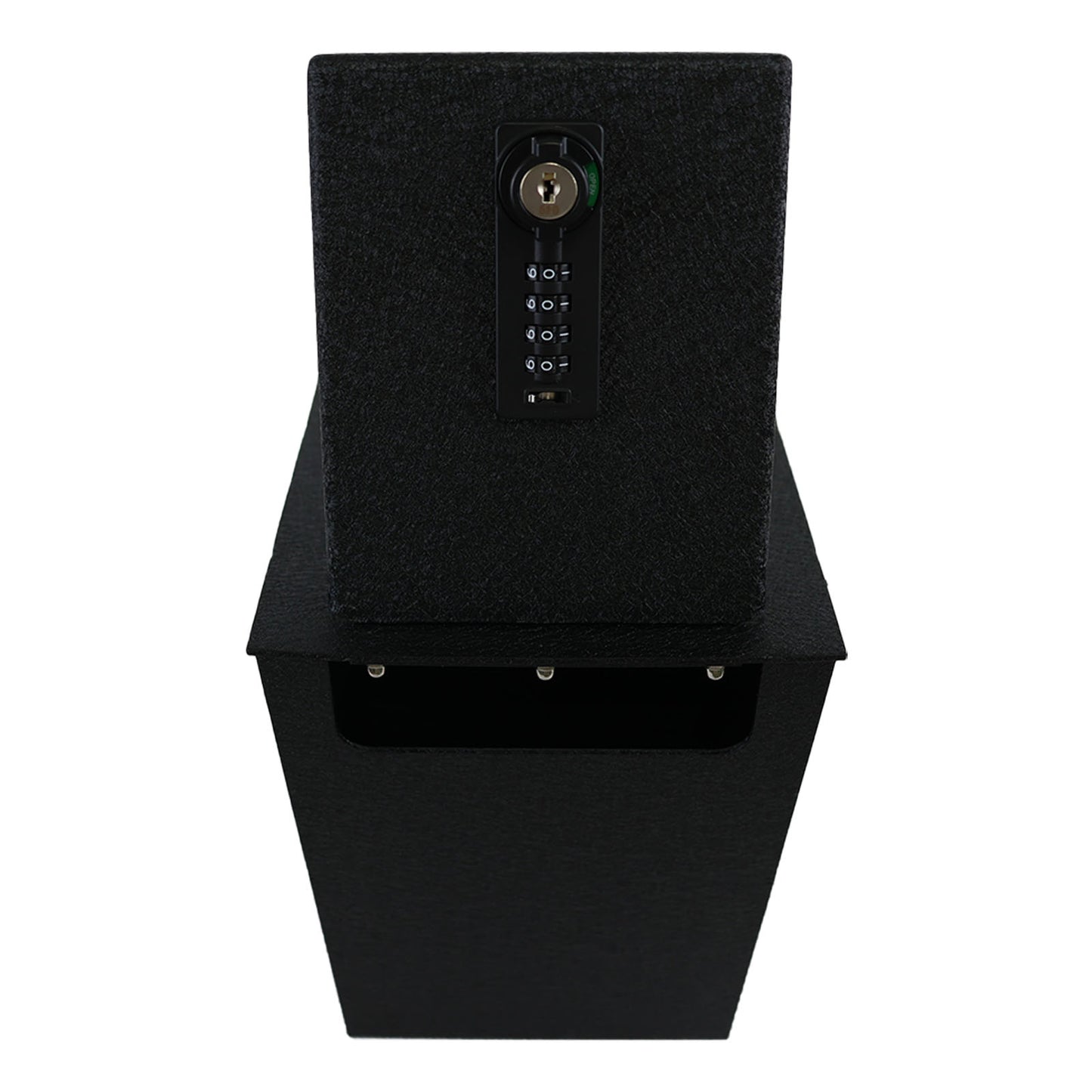 Center Console Gun Safe for 2022-2024 Hyundai Tucson Not Limted, 4-Digit Combination Lock with Key