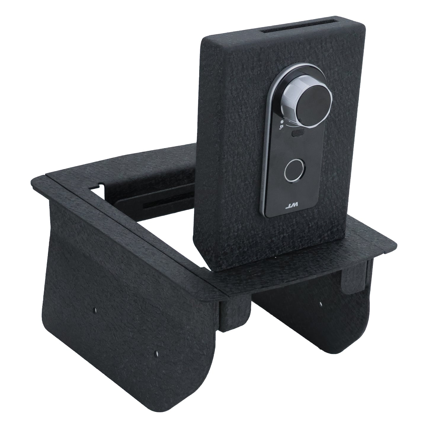 Center Console Safe Gun Safe for 2011-2022 Jeep Grand Cherokee and Dodge Durango, Fingerprint Lock with Key
