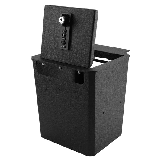 Center Console Gun Safe for 2023-2025 Chevrolet Colorado/GMC Canyon, 4-Digit Combination Lock with Key