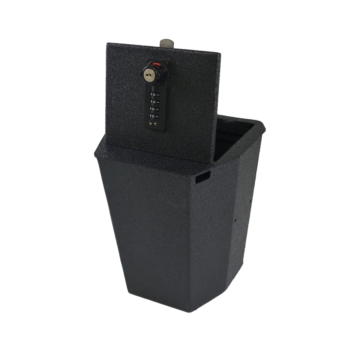 Center Console Gun Safe for 2019-2025 Land Rover Defender, 4-Digit Combination Lock with Key