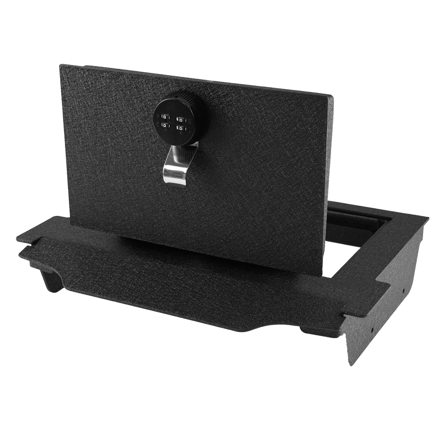 Pro Center Console Safe Gun Safe for 2021-2024 RAM TRX, 2022-2025 RAM GT, 2025 Ram RHO, 4-Digit Combo Lock