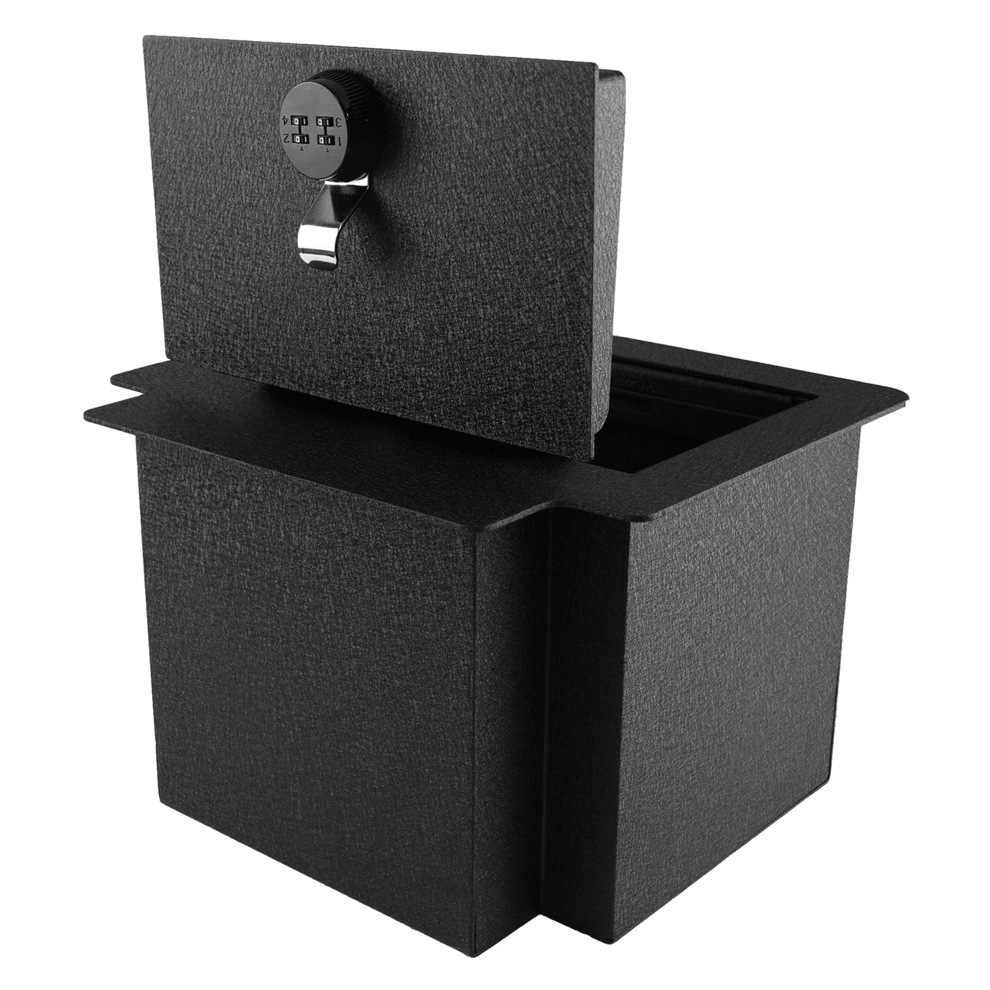 Pro Center Console Safe Gun Safe for 2021-2025 Chevrolet Suburban/Tahoe GMC Yukon Denali and Yukon/Yukon XL, 4-Digit Combo Lock