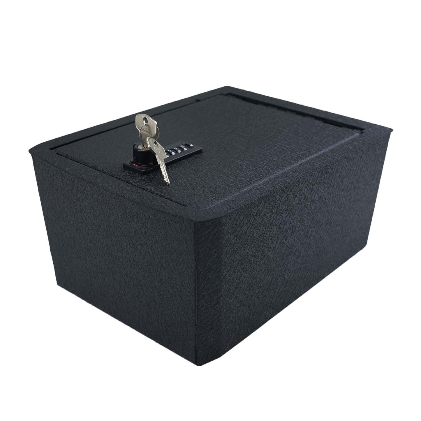 Center Console Gun Safe for 2018-2023 Volkswagen Atlas, 4-Digit Combination Lock with Key